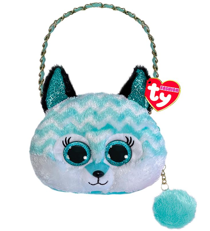 Peluche ty renard bleu on sale